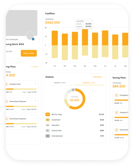 Dashboard Popular Live 01